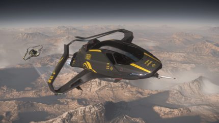 The Origin 350r spaceship
